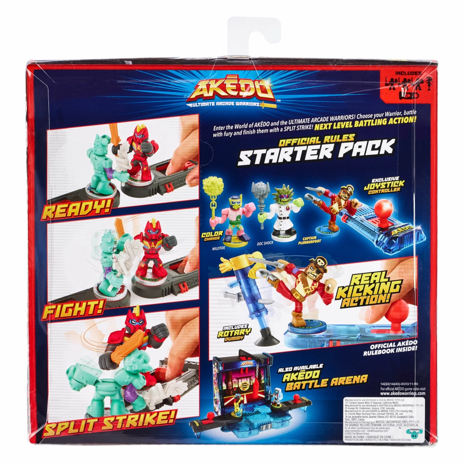 AKEDO ULTIMATE ARCADE WARRIORS STARTER PACK CAPTAIN PLUNDERFOOT 2 AKEDO ULTIMATE ARCADE WARRIORS STARTER PACK CAPTAIN PLUNDERFOOT - Image 2