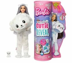 BARBIE CUTIE REVEAL WINTER SPARKLE SERIES POLAR BEAR