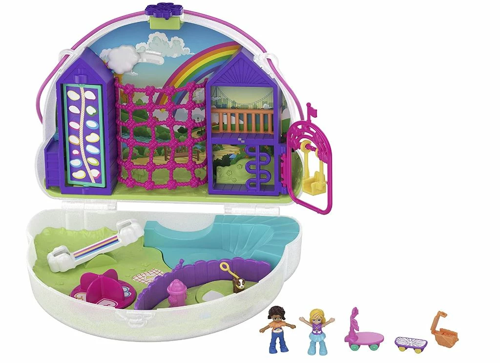 POLLY POCKET RAINBOW DREAM PURSE COMPACT PLAYSET 3 POLLY POCKET RAINBOW DREAM PURSE COMPACT PLAYSET - Image 3
