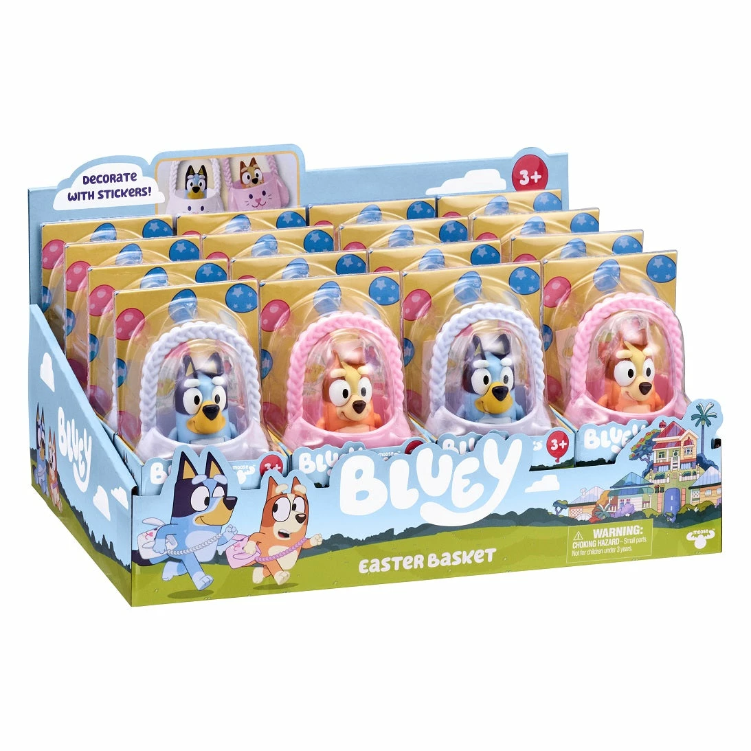 BLUEY EASTER EGG BASKET ASSORTED STYLES 1 BLUEY EASTER EGG BASKET ASSORTED STYLES