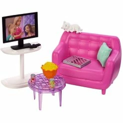 BARBIE FURNITURE PINK COUCH -dolls store 3 6b82927c ddc6 416e 9e46 3217b4b703be