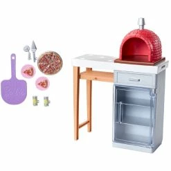 BARBIE FURNITURE PIZZA OVEN -dolls store 4 fee30f19 22ea 48fa 97a0 9aff7c818270