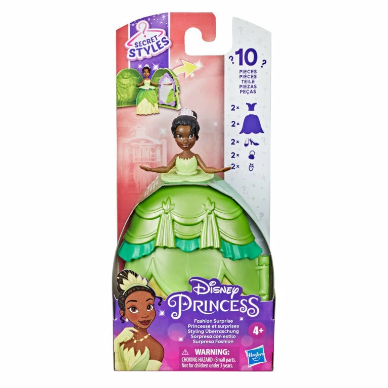 DISNEY PRINCESS FASHION SURPRISE DOLL TIANA 1 DISNEY PRINCESS FASHION SURPRISE DOLL TIANA