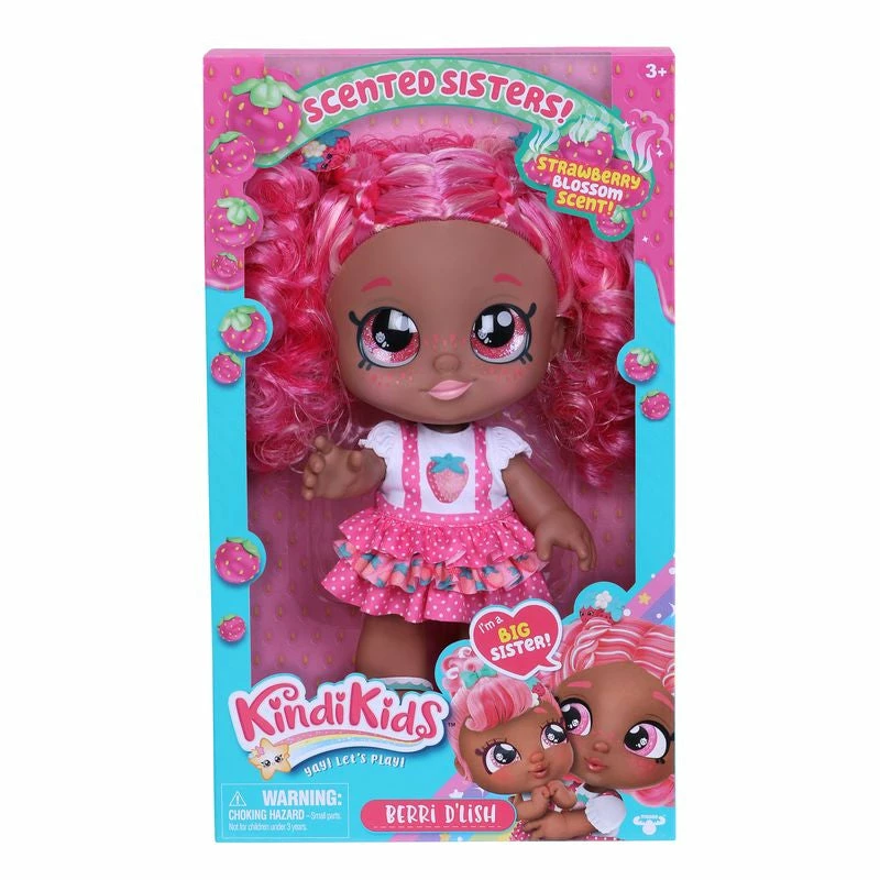 KINDI KIDS SCENTED SISTERS! TODDLER DOLL BERRI D'LISH 1 KINDI KIDS SCENTED SISTERS! TODDLER DOLL BERRI D'LISH