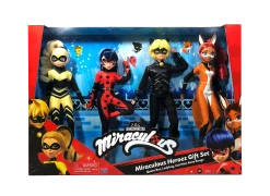 Miraculous Ladybug MLB Heroez Fashion Doll Giftset 4pk