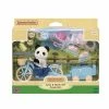 SYLVANIAN FAMILIES CYCLE & SKATE SET - PANDA GIRL