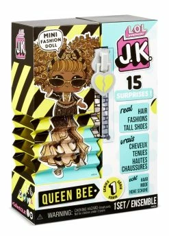 LOL SURPRISE J.K. DOLL QUEEN BEE -dolls store 570783570745LOLSurpriseJKDollQueenBeeFPPKGL scaled