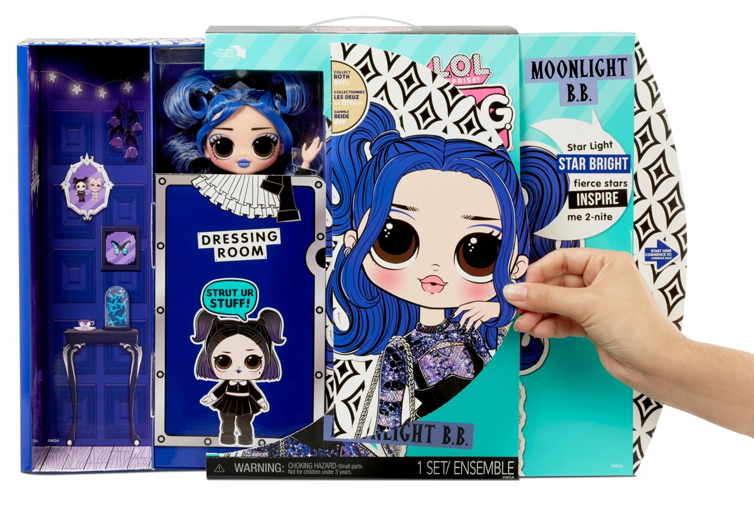 LOL SURPRISE O.M.G. CORE DOLL SERIES 4.5 MOONLIGHT B.B. 3 LOL SURPRISE O.M.G. CORE DOLL SERIES 4.5 MOONLIGHT B.B. - Image 3