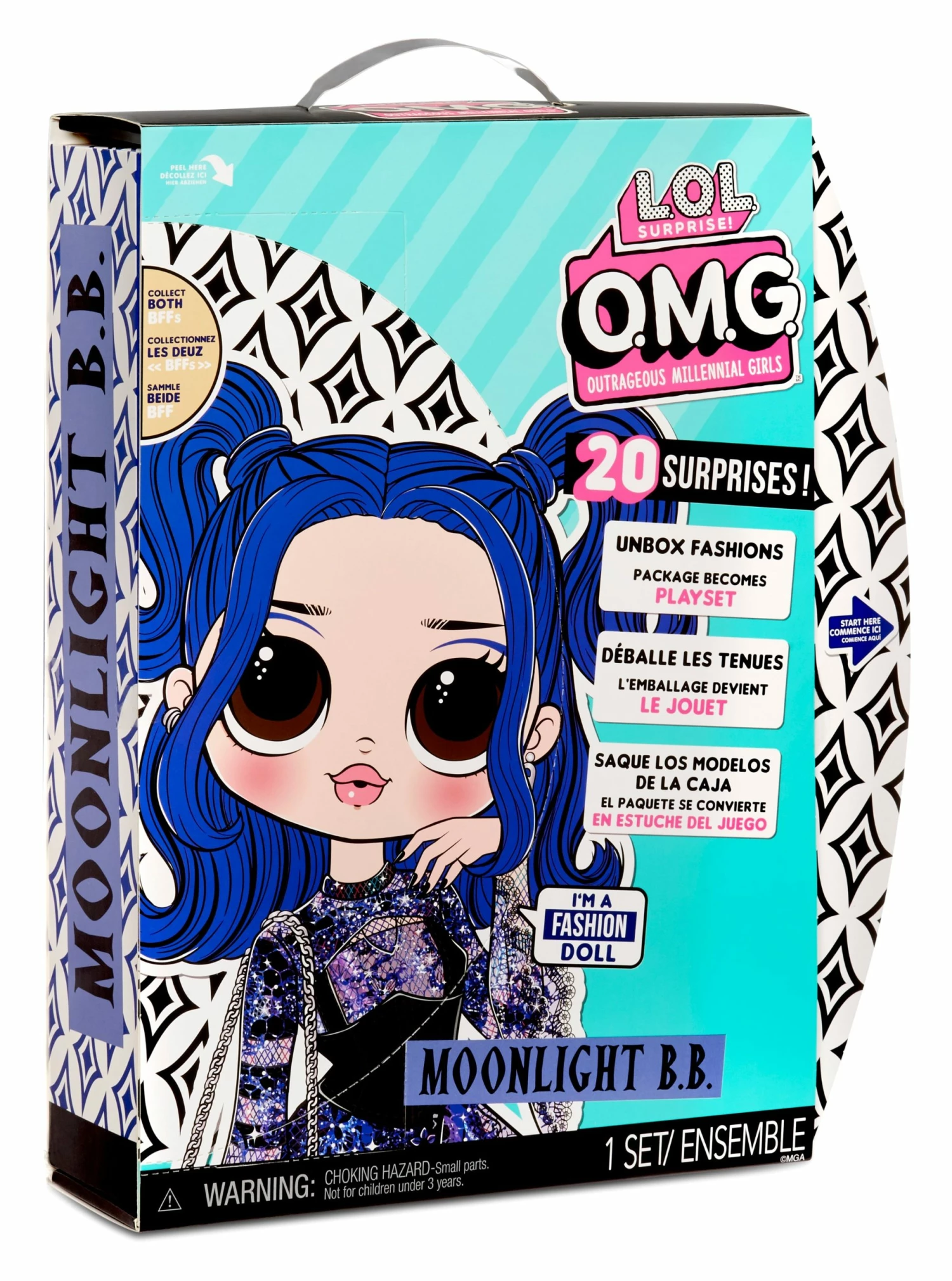 LOL SURPRISE O.M.G. CORE DOLL SERIES 4.5 MOONLIGHT B.B. 12 LOL SURPRISE O.M.G. CORE DOLL SERIES 4.5 MOONLIGHT B.B. - Image 12