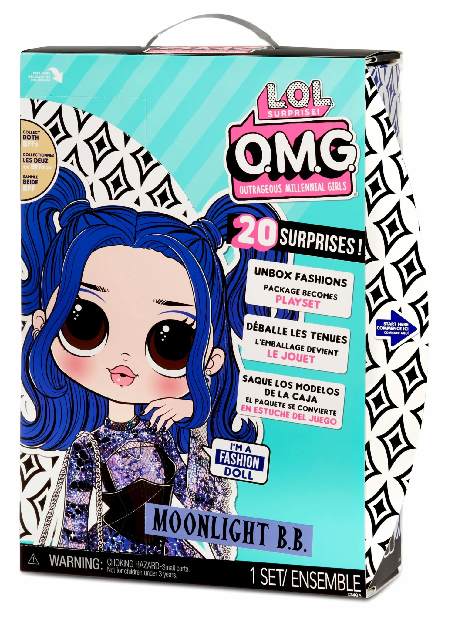 LOL SURPRISE O.M.G. CORE DOLL SERIES 4.5 MOONLIGHT B.B. 4 LOL SURPRISE O.M.G. CORE DOLL SERIES 4.5 MOONLIGHT B.B. - Image 4