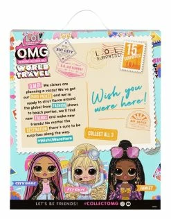 LOL SURPRISE O.M.G. WORLD TRAVEL DOLL SUNSET 18 LOL SURPRISE O.M.G. WORLD TRAVEL DOLL SUNSET -dolls store 576570576020LOLSurpriseOMGTravelDollSunsetFPPKGB