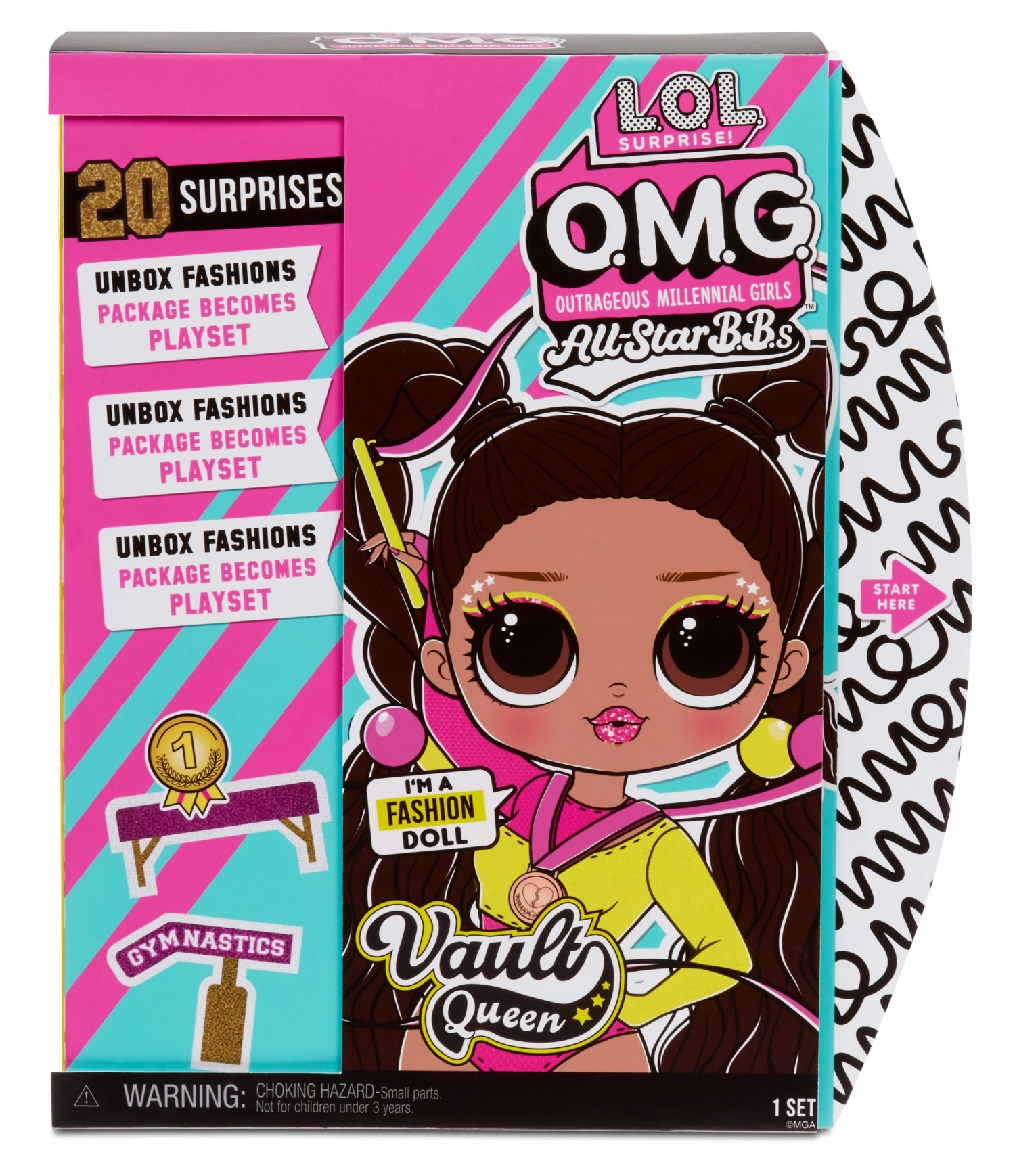 LOL SURPRISE O.M.G. SPORTS DOLL VAULT QUEEN 4 LOL SURPRISE O.M.G. SPORTS DOLL VAULT QUEEN - Image 4