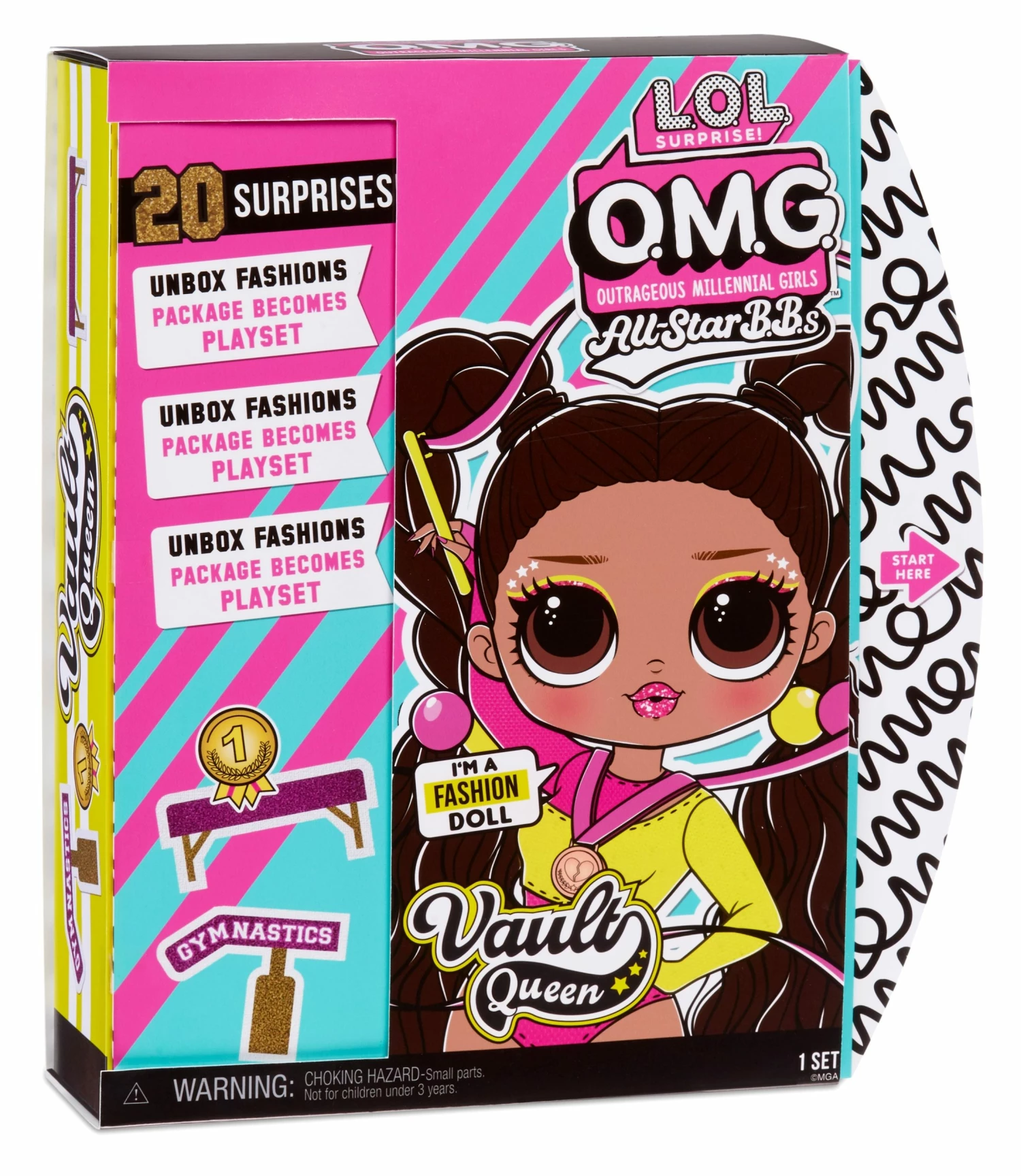 LOL SURPRISE O.M.G. SPORTS DOLL VAULT QUEEN 5 LOL SURPRISE O.M.G. SPORTS DOLL VAULT QUEEN - Image 5