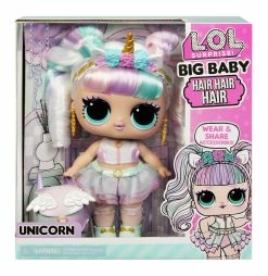 LOL SURPRISE BIG BABY HAIR HAIR HAIR UNICORN