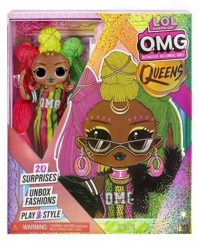 LOL SURPRISE O.M.G. QUEENS DOLL SWAYS 1 LOL SURPRISE O.M.G. QUEENS DOLL SWAYS