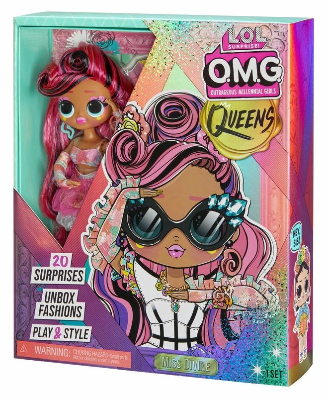 LOL SURPRISE O.M.G. QUEENS DOLL MISS DIVINE 3 LOL SURPRISE O.M.G. QUEENS DOLL MISS DIVINE - Image 3