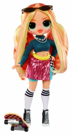 LOL SURPRISE O.M.G. CORE DOLL SKATEPARK Q.T. -dolls store 580423LOLSurpriseOMGCoreDollSeries5Sk8erGrrrlFP0002 scaled