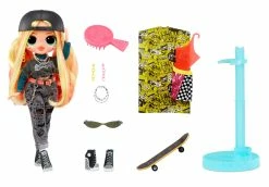 LOL SURPRISE O.M.G. CORE DOLL SKATEPARK Q.T. -dolls store 580423LOLSurpriseOMGCoreDollSeries5Sk8erGrrrlFP0004 scaled
