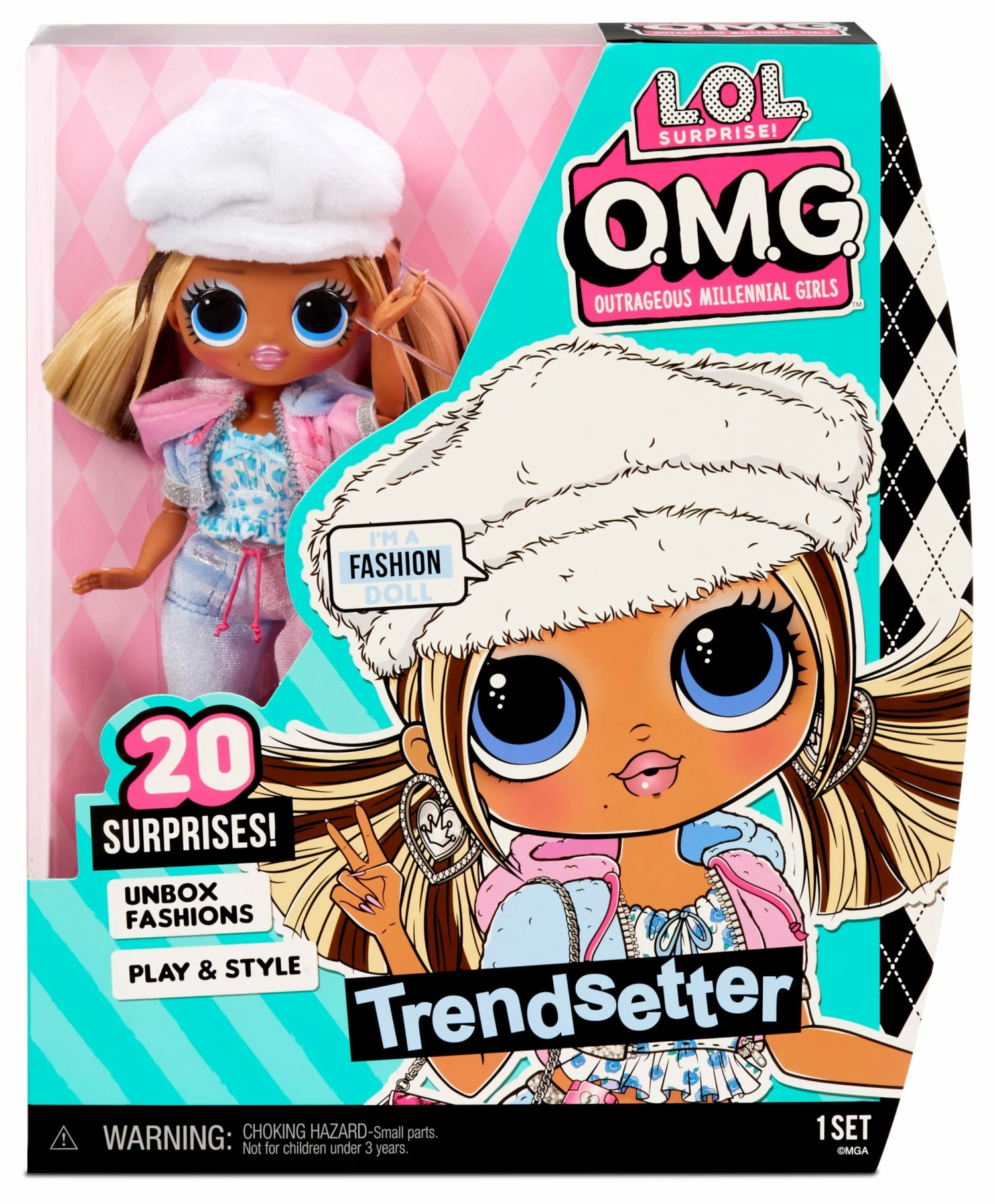 LOL SURPRISE O.M.G. CORE DOLL TRENDSETTER 1 LOL SURPRISE O.M.G. CORE DOLL TRENDSETTER