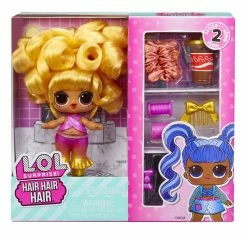 LOL SURPRISE HAIR HAIR HAIR TOTS DOLL SERIES 2 ASSORTED STYLES