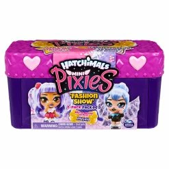 HATCHIMALS MINI PIXIES FASHION SHOW CASTLE 8 PACK