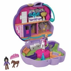 POLLY POCKET JUMPIN STYLE PONY COMPACT -dolls store 887961918533 3