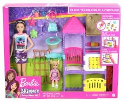 BARBIE SKIPPER BABYSITTERS INC CLIMB AND EXPLORE PLAYGROUND PLAYSET