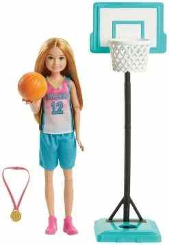 BARBIE DREAMHOUSE ADVENTURES SISTERS SPORTS DOLL BASKETBALLER