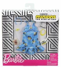 BARBIE FASHIONS MINIONS BLUE DRESS