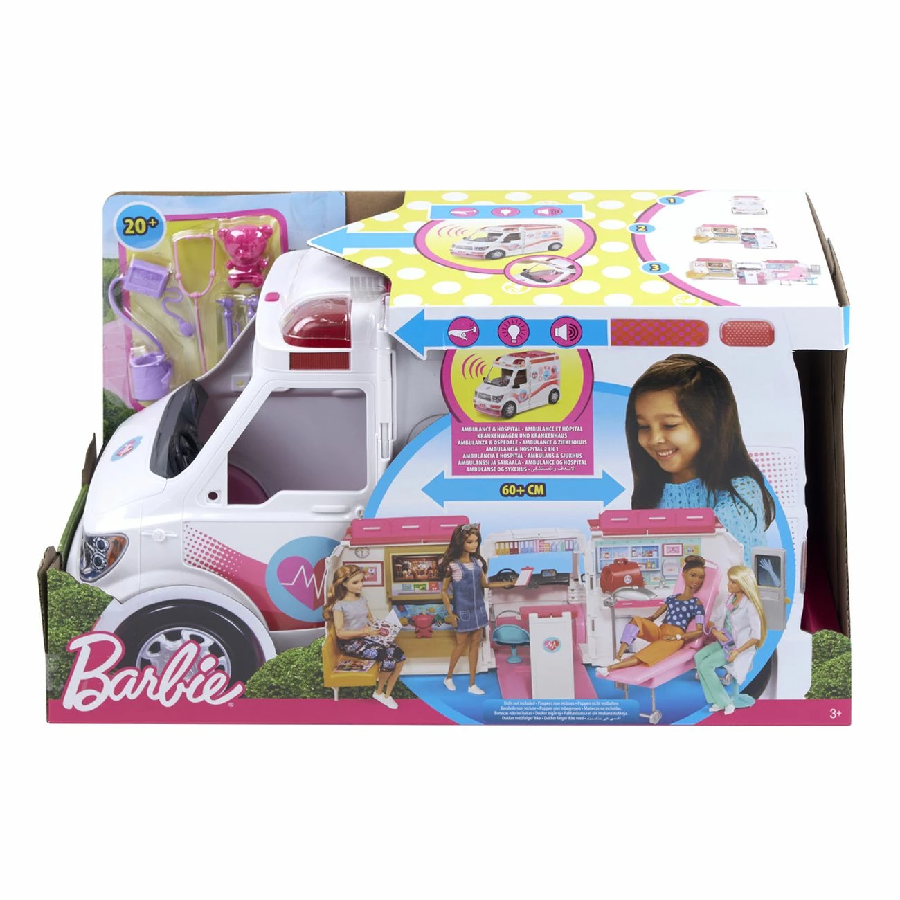 BARBIE CARE CLINIC PLAYSET 1 BARBIE CARE CLINIC PLAYSET