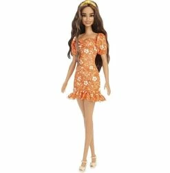 BARBIE FASHIONISTA DOLL #182 ORANGE FLORAL PRINT DRESS 6 BARBIE FASHIONISTA DOLL #182 ORANGE FLORAL PRINT DRESS -dolls store Capture1 662 67a4600e bc49 42c0 a6ce 6e3da65e08de