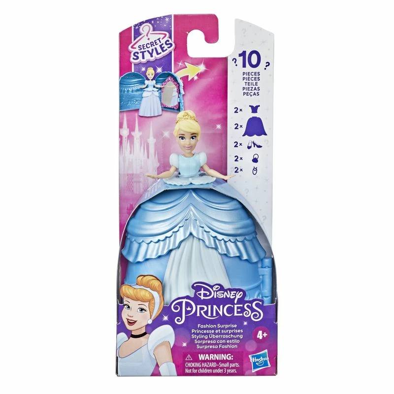 DISNEY PRINCESS FASHION SURPRISE DOLL CINDERELLA 1 DISNEY PRINCESS FASHION SURPRISE DOLL CINDERELLA