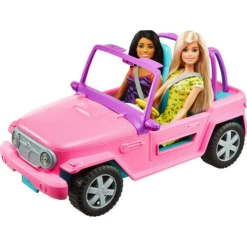 BARBIE & FRIEND OFF ROAD VEHICLE