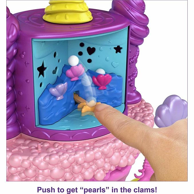 POLLY POCKET RAINBOW FUNLAND MERMAID COVE RIDE 6 POLLY POCKET RAINBOW FUNLAND MERMAID COVE RIDE - Image 6