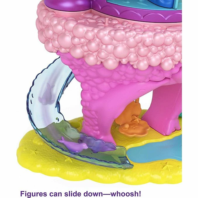 POLLY POCKET RAINBOW FUNLAND MERMAID COVE RIDE 5 POLLY POCKET RAINBOW FUNLAND MERMAID COVE RIDE - Image 5
