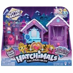 HATCHIMALS COLLEGGTIBLES GLITTER SALON PLAYSET