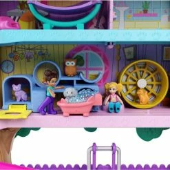 POLLY POCKET POLLYVILLE PET ADVENTURE TREEHOUSE PLAYSET -dolls store Image3 5pvdpv