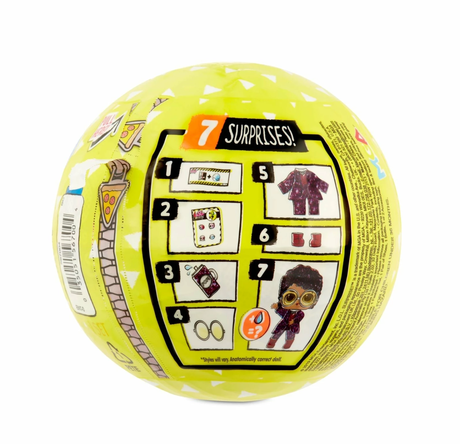 LOL SURPRISE DOLL BOYS SERIES 3 2 LOL SURPRISE DOLL BOYS SERIES 3 - Image 2