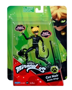 Miraculous Ladybug MIRACULOUS SMALL DOLL CAT NOIR BATTLE WINGS