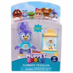 Disney MUPPET BABIES FIGURE AND ACCESSORIES SUMMER PENGUIN
