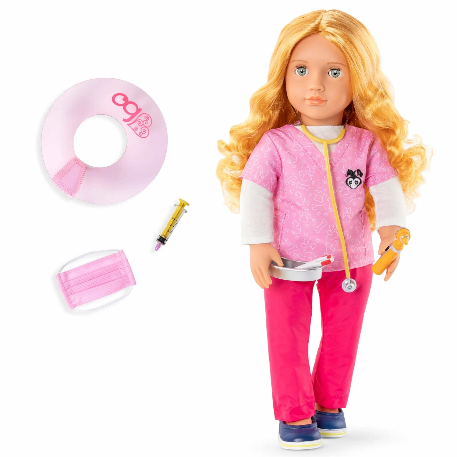 OUR GENERATION 18INCH(45CM) PROFESSIONAL DOLL ANAIS THE VET 1 OUR GENERATION 18INCH(45CM) PROFESSIONAL DOLL ANAIS THE VET