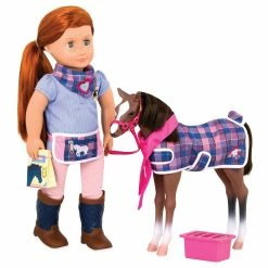 OUR GENERATION QUARTER HORSE FOAL -dolls store OUR GENERATION QUARTER HORSE FOAL 4 7e06efe8 36f0 4116 a354 58bb6bb8a434