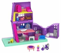 POLLY POCKET POLLYVILLE POCKET HOUSE 5 POLLY POCKET POLLYVILLE POCKET HOUSE -dolls store Pollyville Pocket House 3
