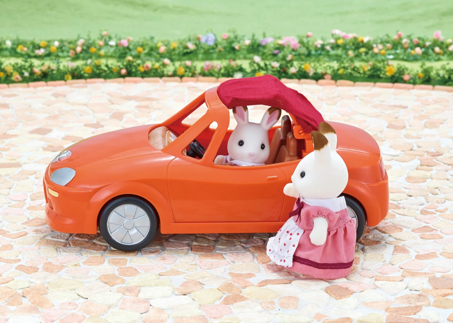 SYLVANIAN FAMILIES CONVERTIBLE CAR ORANGE 5 SYLVANIAN FAMILIES CONVERTIBLE CAR ORANGE - Image 5