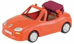 SYLVANIAN FAMILIES CONVERTIBLE CAR ORANGE