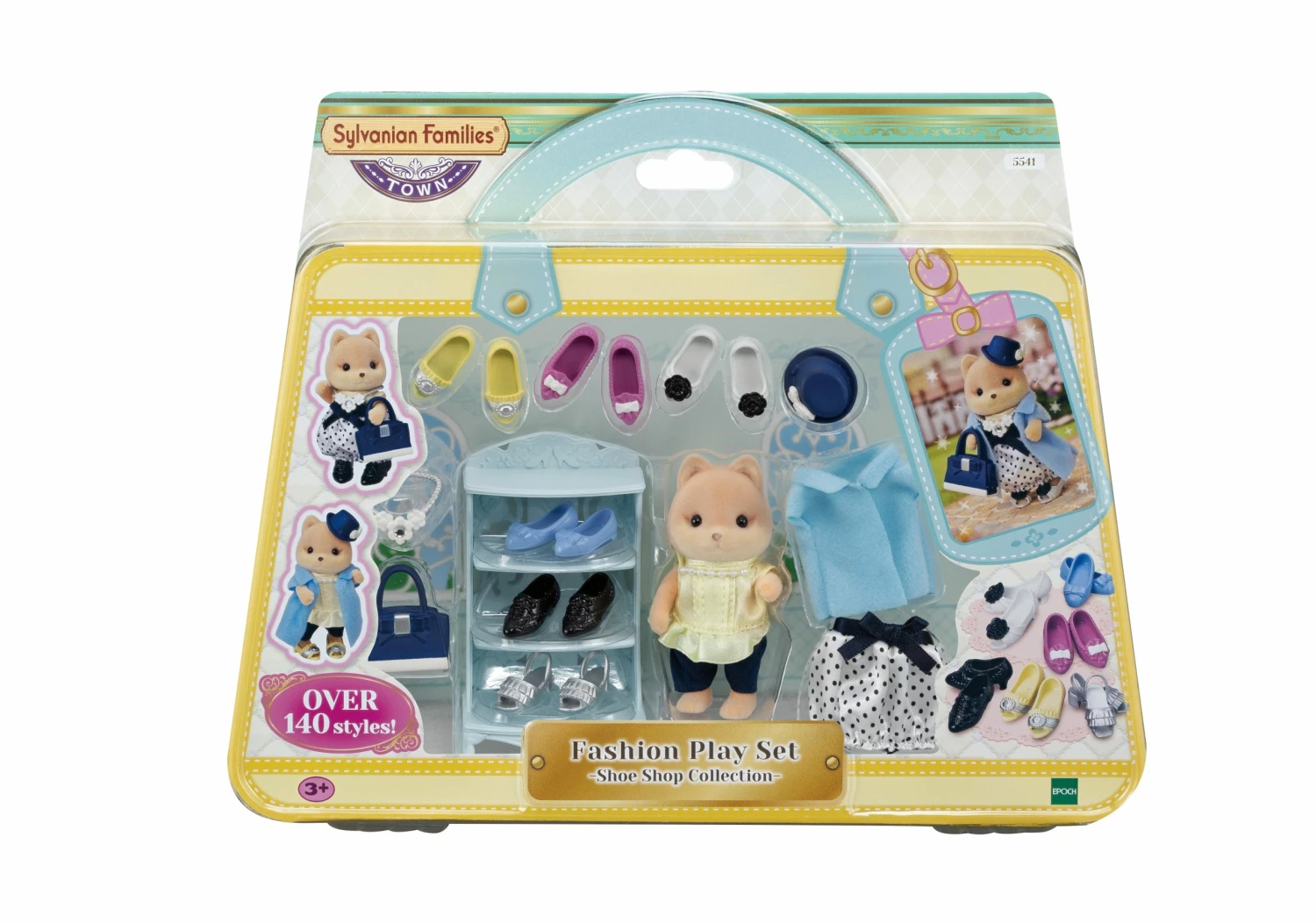 SYLVANIAN FAMILIES TOWN FASHION PLAY SET SHOE SHOP COLLECTION 1 SYLVANIAN FAMILIES TOWN FASHION PLAY SET SHOE SHOP COLLECTION