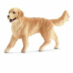 SCHLEICH GOLDEN RETRIEVER FEMALE (RED DOT)