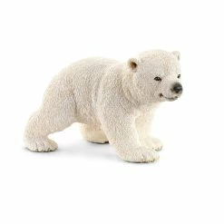 SCHLEICH POLAR BEAR CUB WALKING (GREEN DOT)