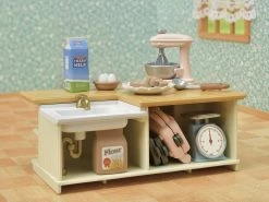SYLVANIAN FAMILIES KITCHEN ISLAND -dolls store Sylvanian Families Kitchen Island 5