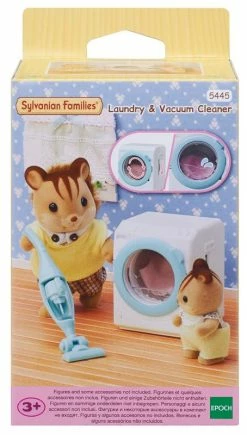 SYLVANIAN FAMILIES LAUNDRY & VACUUM CLEANER
